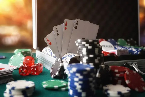 Big Time Gaming slot interface on elegantoto showing cascading reels and bonus symbols